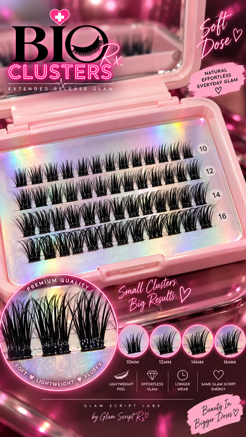 BIO CLUSTERS™ — Extended Release Glam