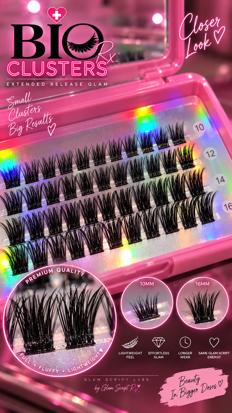 BIO CLUSTERS™ — Extended Release Glam