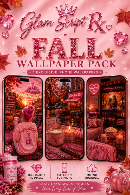 Glam Script RX Wallpaper Packs